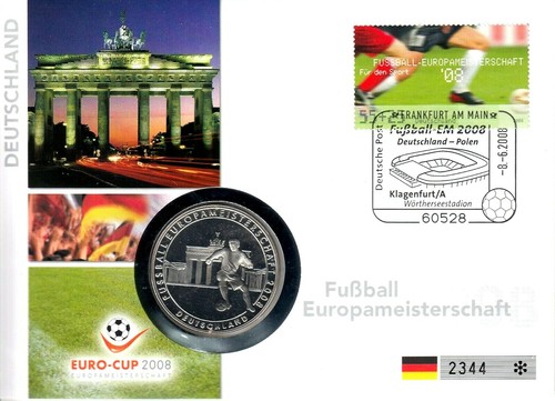 Numisbrief fußball em - av-vd,