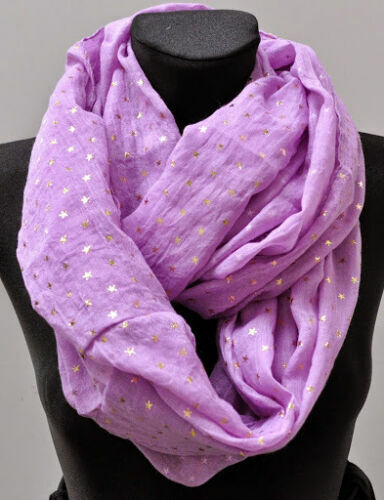 Loop glitzer sterne schal - ,