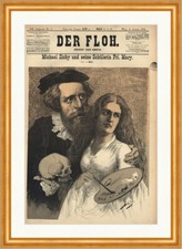 Michael Zichy und seine Schülerin Mary ungarischer Maler Klic K&K Der Floh 0643