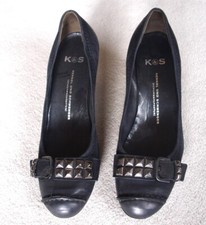 K&S Pumps Leder handmade Gr. 5