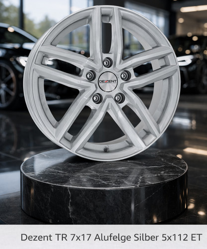 Dezent 7x17 alufelge silber - alufelge,