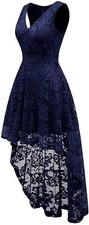 Damen kleid cocktail retro - damen,