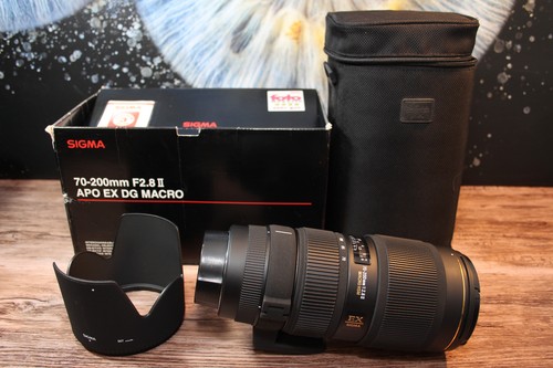Sigma 200mm ii ex - ii, dg