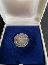 Braunschweig Pferderennbahn Fahrkarte Fein Silber Münze