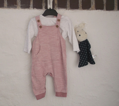 Set latzhose mit - ,