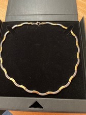 Collier Boccia 0844-02 Reintitan teil-goldplatiniert 