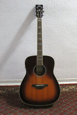 Transakustik Gitarre Yamaha FG-TA Brown Sunburst
