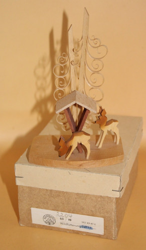 Holzminiaturen wildfütterung - holzminiaturen,