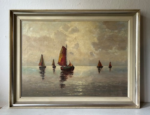 ölbild maritim hans lorenz - maritim,