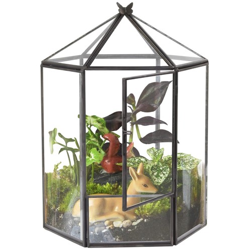 Glass hinged roof - hinged,
