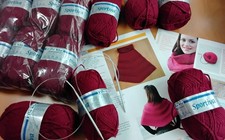 wolle, wolle konvolut 