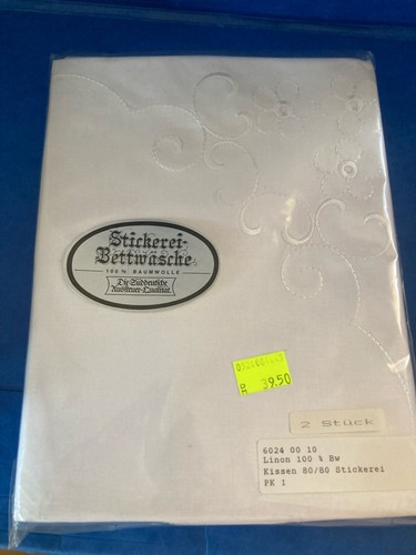 Stickerei bettwäsche 80x80 - stickerei,