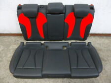 Audi S3 8V Leder Rücksitzbank Rücksitz Sitze schwarz rot leather back seat A3