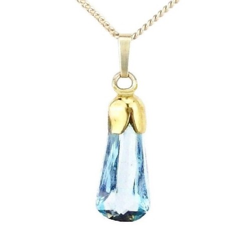 Ohrringe aquamarinblau antik - antik,