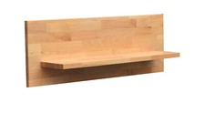 Wandboard Erle massiv 50 cm Regal Wandregal