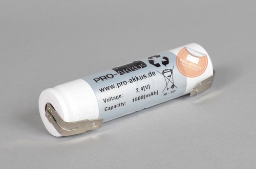 Nicd 1500mah 1 5ah - 2,4v,
