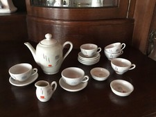 Kindergeschirr / Puppengeschirrgeschirr - Porzellanservice  , Keramik, DDR