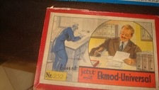 altes DDR Stempel Spiel "Ekmod Universal  "ca 1950