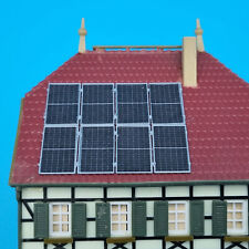 (3D07) 22 Stück H0 Solarmodule für Hausdächer - 1:87 – Set / Bausatz