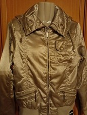 Damen Jacke Gr. 36 Silber 