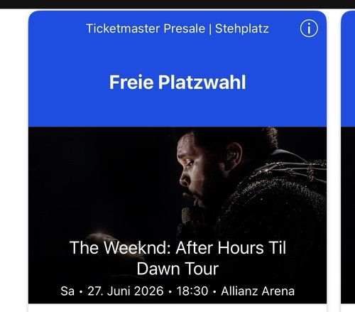 The weeknd münchen - the, 27.06.