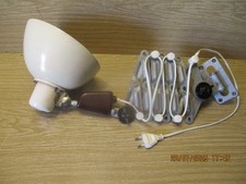DDR Werkstattlampe, Scherenlampe, Atlierlampe, Schreibtischlampe, Lampe