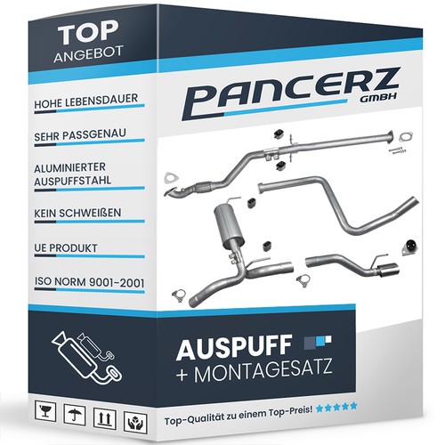 Auspuff rohr vorne - auspuff, für