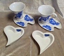 Blaue Rose Tasse Tassen