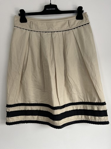 Max mara rock beige schwarz - beige, m