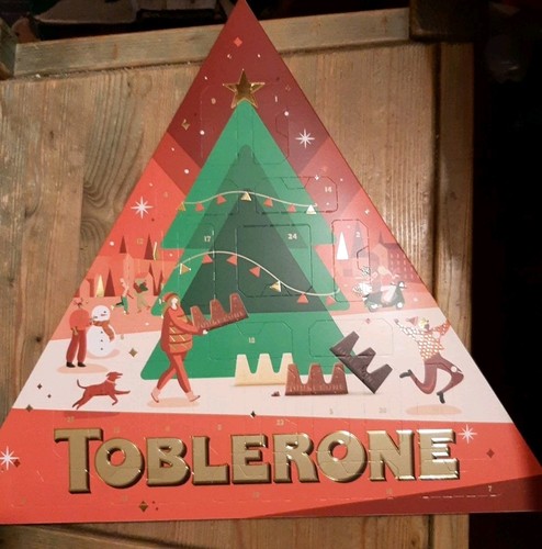 Toblerone adventskalender - toblerone,
