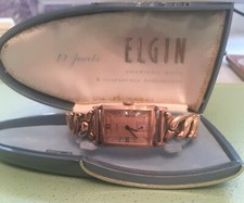Elgin Armbanduhr mit Box