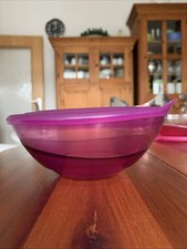 Tupperware® Eleganzia Venus Schüssel/Deckel Transparent Lila Ø16cm.x8cm.600ml.