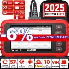 Launch CRP123X V2.0 Profi Auto Diagnosegerät KFZ OBD2 Scanner Fehlerauslesegerät