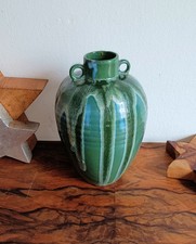 jadegrüne Vintage Vase