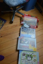 4x Puzzle 3x 1000 1x 750 Teile Puzzle Ravensburger Kinkade usw