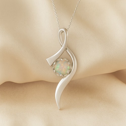 Welo feuer opal anhänger - opal,