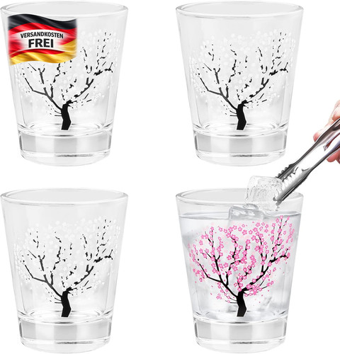 Farbwechselshotgläser 4er set - 4er,