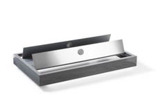 Aquariumabdeckung mit Flap Klappdeckel - Grau meliert - Auch als Maßanfertigung