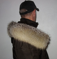 Fuchs Pelz Kapuze Kragen XXL