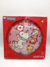 Snoopy Tweety Peanuts Wanduhr