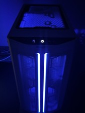 Gaming PC Computer. LED Gehäuse Weis mit Glasscheibe, GIGABYTE GV-N3060EAGLE