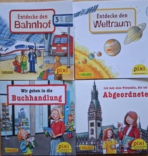 4x Pixi Bücher - Bahnhof -