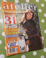 Schnittmuster Heft deutsch atelier di intimita Kleider 1/ 2006 ModeDesign Strick