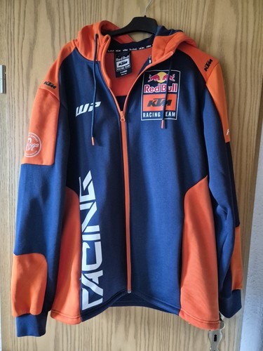 Red bull zip hoodie ktm - red,