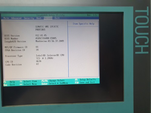 Siemens simatic hmi ipc - hmi, 477c