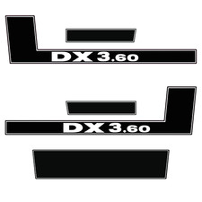 Deutz dx3 aufkleber - deutz,