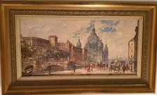 Ölgemälde Horst Miesler 39x19-51x31 cm