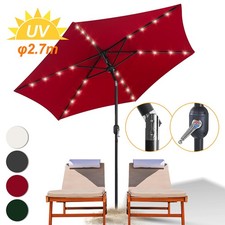 ø2 ø3 sonnenschirm - Ø2.7m/Ø3.5m,