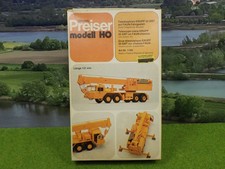 Preiser 1102 H0 Bausatz Teleskopkran Krupp 35 GMT OVP (VH) C0964