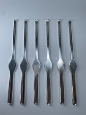 f 10-25    6 Stück Hummergabeln Hepp Pforzheim Silber Auflage 90